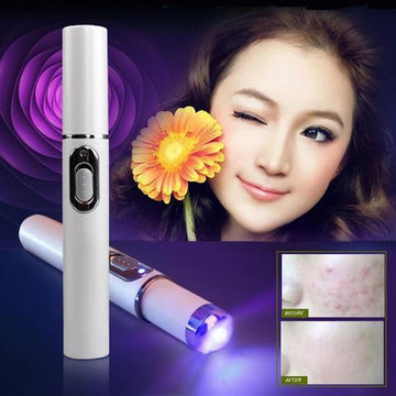 Blue Light Therapy Acne Pen - Scar & Wrinkle Removal Device